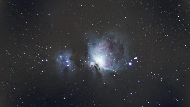 The Orion Nebula and Running Man Nebula